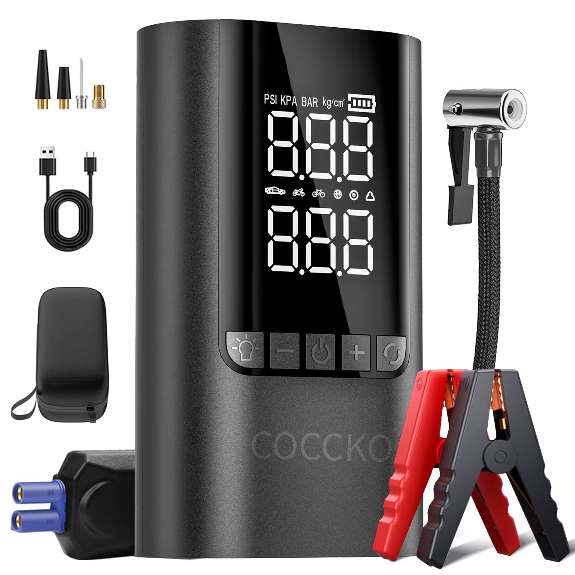 acezuk booster batterie voiture 7000a.com 150psi gonfleur pneus